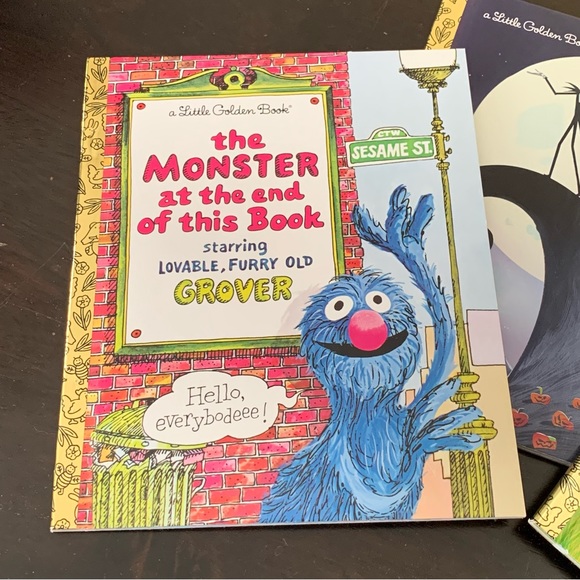 Little Golden Books Lot of 3 Disney Sesame Street Poky Little Puppy - Picture 4 of 4